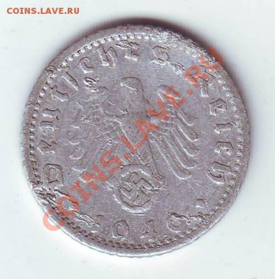 Третий Рейх.50 Пфеннигов.1940.F.до 27 Марта - 40 ф0001.JPG