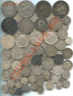 Великобритания 26 монет с 1600 до ранних 1900х предпродажная - image