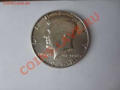 Ag! Пол доллара Америка .1968г До 25.03.13г 22.30мск - DSC02935.JPG