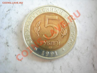 КК 1991г 5 рублей Козёл до 26.03.2013 - DSCN9571.JPG