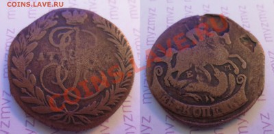 Медные монеты 1734-1884 гг (4 штуки) - IMG_1376.JPG