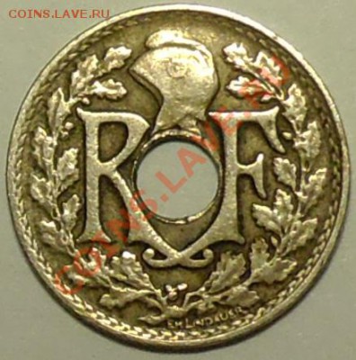 ФРАНЦИЯ - 5 сантимов 1924 - до 29 марта - 022
