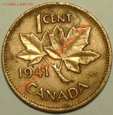 КАНАДА - 1 цент 1941 - до 29 марта - 067
