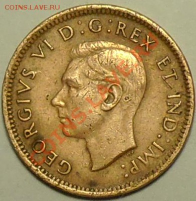 КАНАДА - 1 цент 1941 - до 29 марта - 068