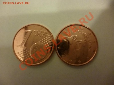 ДК Кипр 1 евро цент Муфлоны ФИКС 26.03 - P1020603.JPG