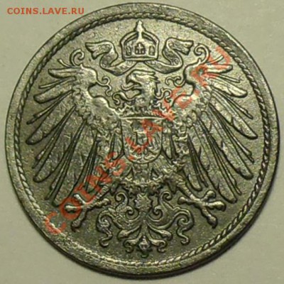 ГЕРМАНИЯ - 10 фенигов 1918 - Цинк - до 29 марта - 028