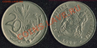 АФРИКА, ЮЖНАЯ АМЕРИКА, АЗИЯ и немного ЕВРОПЫ - ЮАР 1989 - 20