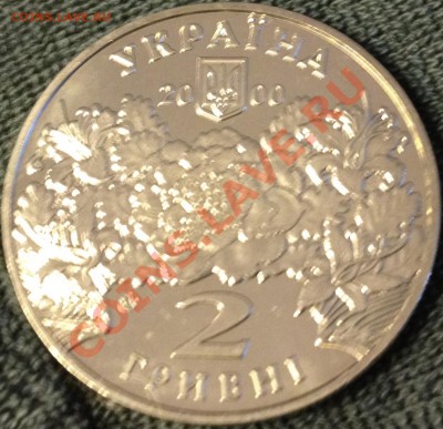 Украина 2 гривны Катерина Билокур 2000г. UNC - Билокур_2гр_р