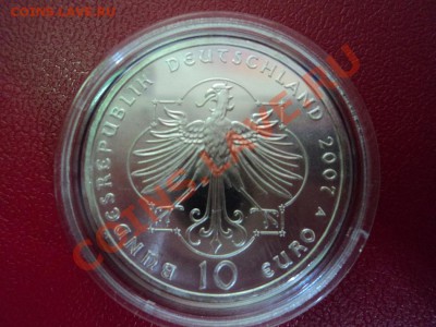 10 евро Германия АЦ, позолота Святая Елизавета - DSC00126ф
