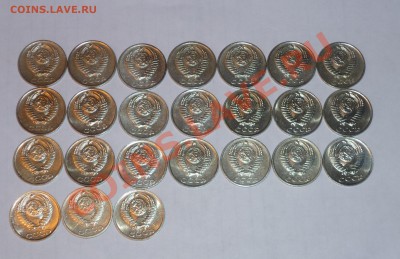 ПОДБОР 10коп.1961-1990г в блеске: 80г,81г,82г,83г,88г,89-UNC - P1230655.JPG