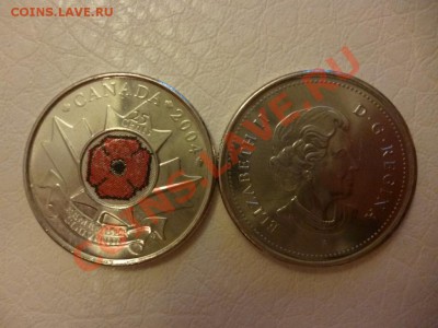 ДК Канада 25 центов цветок ФИКС 26.03 - P1020627.JPG