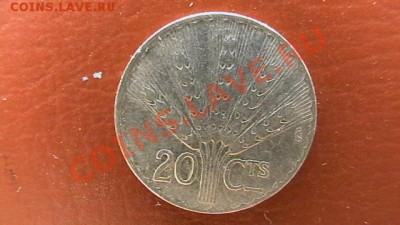 УРУГВАЙ. 20 сентаво 1942 г. До 29.03.13. по МСК 22-00 - IMGA0336.JPG