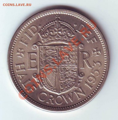 Великобритания.Пол кроны.1953. до 31 марта - 19730006.JPG