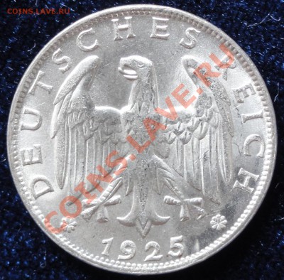 Германия Веймар 1 марка 1925 D - DSC03170.JPG