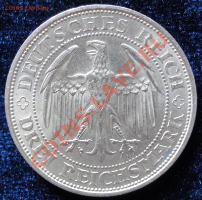 Германия Веймар 3 марки 1925 E Мейсен - DSC03173.JPG