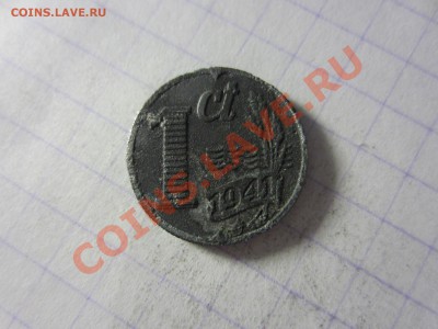 Нидерланды 1 цент 1941, до 30.03.2013 в 22.00 мск. - IMG_3794