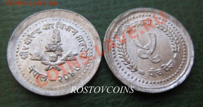 Распродажа остатков иностранных монет - 174. НЕПАЛ 5 пайс 1982-1990 г. KM#1013 - UNC = 30 (от 10 шт. по 27 руб.).JPG