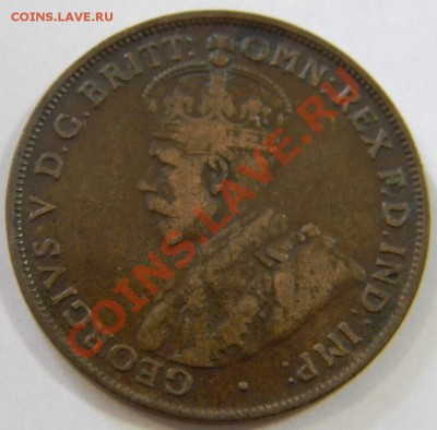 пенни Австралия 1916г. - DSCN5140_thumb