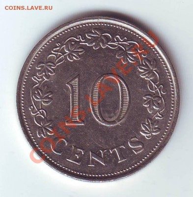 Мальта.10 Центов.1972.Корабль. до 2 Апреля - 19720008.JPG