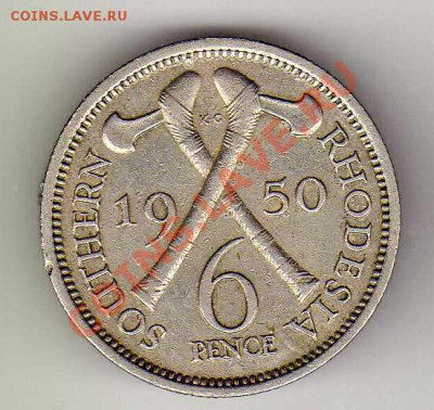 Ю.Родезия 6 пенсов 1950 до 01.04.13 в 22.00мск (4713) - img174