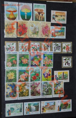 Подборка марок, природа и т.п., 88шт, до 02.04.13г 23-00мск - цветы_природа_1.JPG