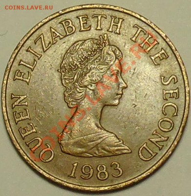 ДЖЕРСИ - 2 пенса 1983 - до 2 апреля - 063