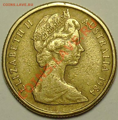 АВСТРАЛИЯ - 1 доллар 1984 - до 2 апреля - 054