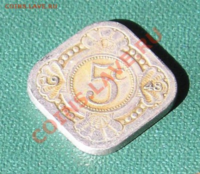 Кюрасао, 5 Центов 1948 (29.03) - 6