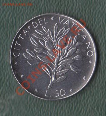 Ватикан, 50 Лир 1974 (29.03) - 46