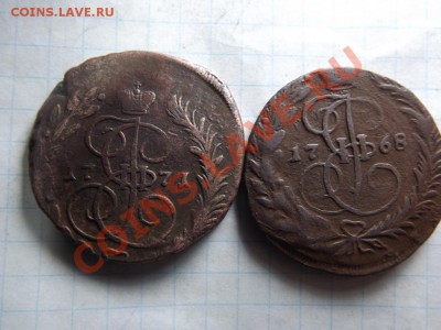 Рельефные 2 к. 1768 и 1771 - Изображение 4736