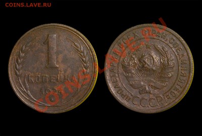 1 копейка 1924 (в коллекцию), до 02.04.2012, 23.00 мск - 1к.-1924