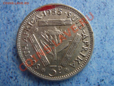 ЮАР: Ag-800 шиллинг 1943 Георг 6 до 02.04.13, 22-00 - ЮАР 3 пенса 1955-1.JPG