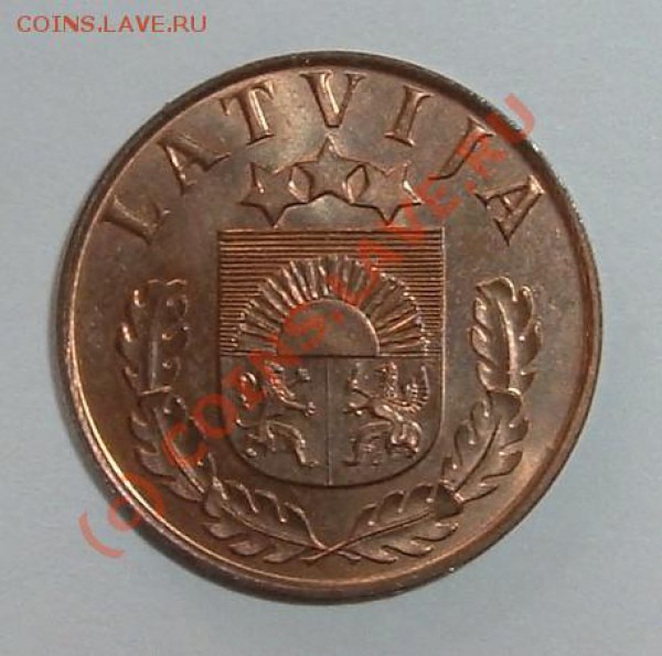 2 сантима 1937. Латвия. - 2-37b