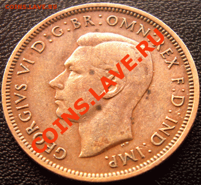 Великобритания_полпенни 1947. Окончание 29.03 в 22.06мск - 4914