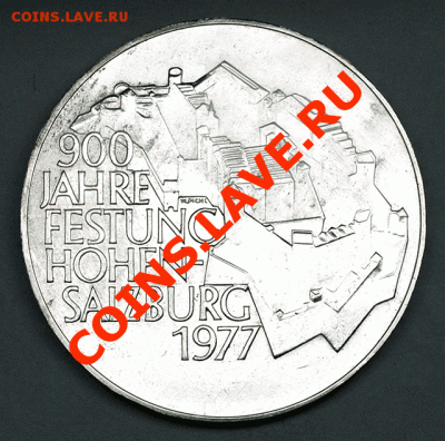 Австрия_100 шиллингов 1977. Серебро. UNC; до 29.03_22.12мск - 4246