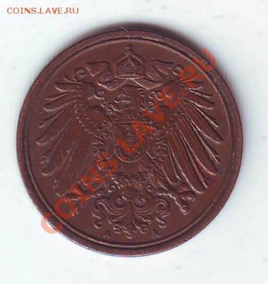 Германия.Пфенниг.1891.А.до 4 Апреля - 18910003.JPG