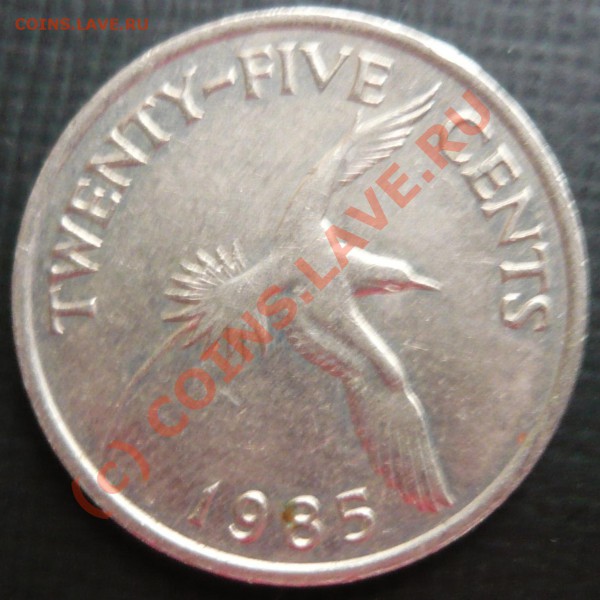 Бермуды 25 центов.1985 г. До 26.11.09. 20-00 МСК. - б 85 1.JPG