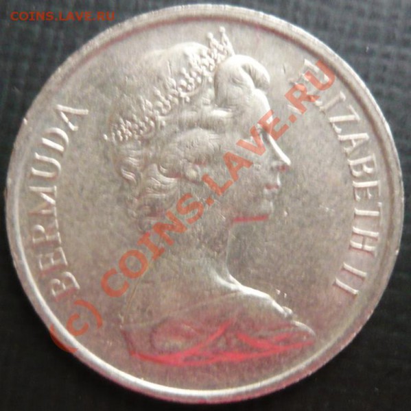 Бермуды 25 центов.1985 г. До 26.11.09. 20-00 МСК. - б 85.JPG