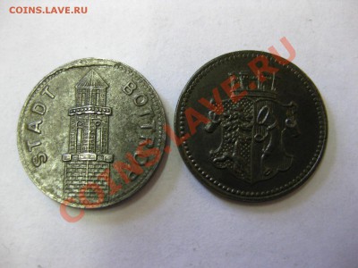 НОТГЕЛЬДЫ ГЕРМАНИИ 10пф 1919BOTTROP+10пфFRIEDRICHS-HAFEN1918 - IMG_0311.JPG
