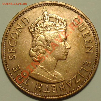 БРИТАНСКИЙ МАВРИКИЙ - 5 центов 1967 - до 4 апреля - 281