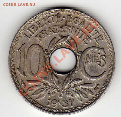 ФРАНЦИЯ 10 САНТИМОВ 1937 ДО 04.04.13 В 22.00МСК (4926) - img309