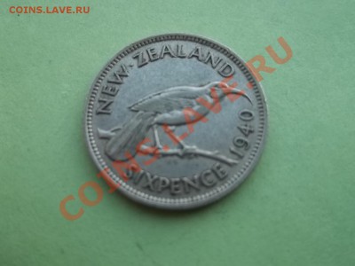 6 пенсов 1940 новая зеландия - Сrauze21 577