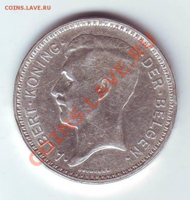 Бельгия.20 Франков.1934.Ag.0.680 до 5 Апреля - 19340011.JPG