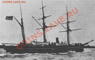 Монеты с Корабликами - SMS_Eber_(1887)