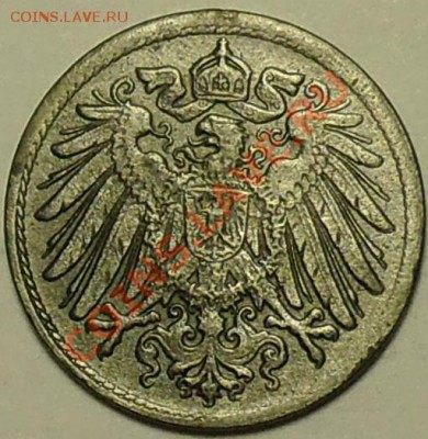 ГЕРМАНИЯ - 10 фенигов 1920 - до 5 апреля - 143