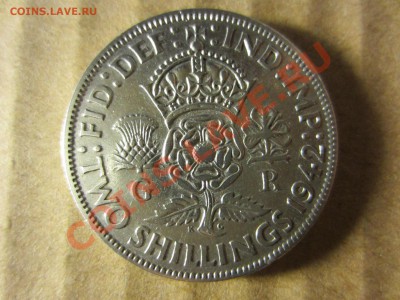 великобритания 2 шиллинга 1942г. до 03.04.13. 21.30. мск. 	С - IMG_3816