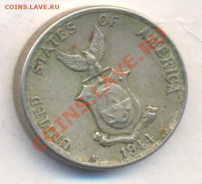 Филиппины 5 центаво 1944 г. До 3.04.13 г. 22-00 МСК . - фил 1