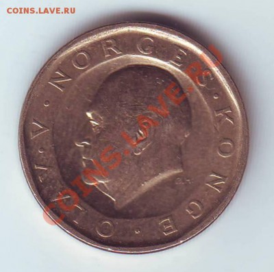 Норвегия.10 крон.1985. до 6 Апреля - 19850011.JPG