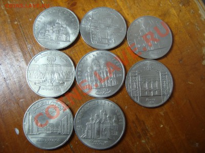 Юбилейные 5 рублей- 8шт. - DSC08036.JPG