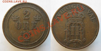 Швеция 2 эре 1907 до 07-04-13  22-00 - Швеция 2 эре 1907 109